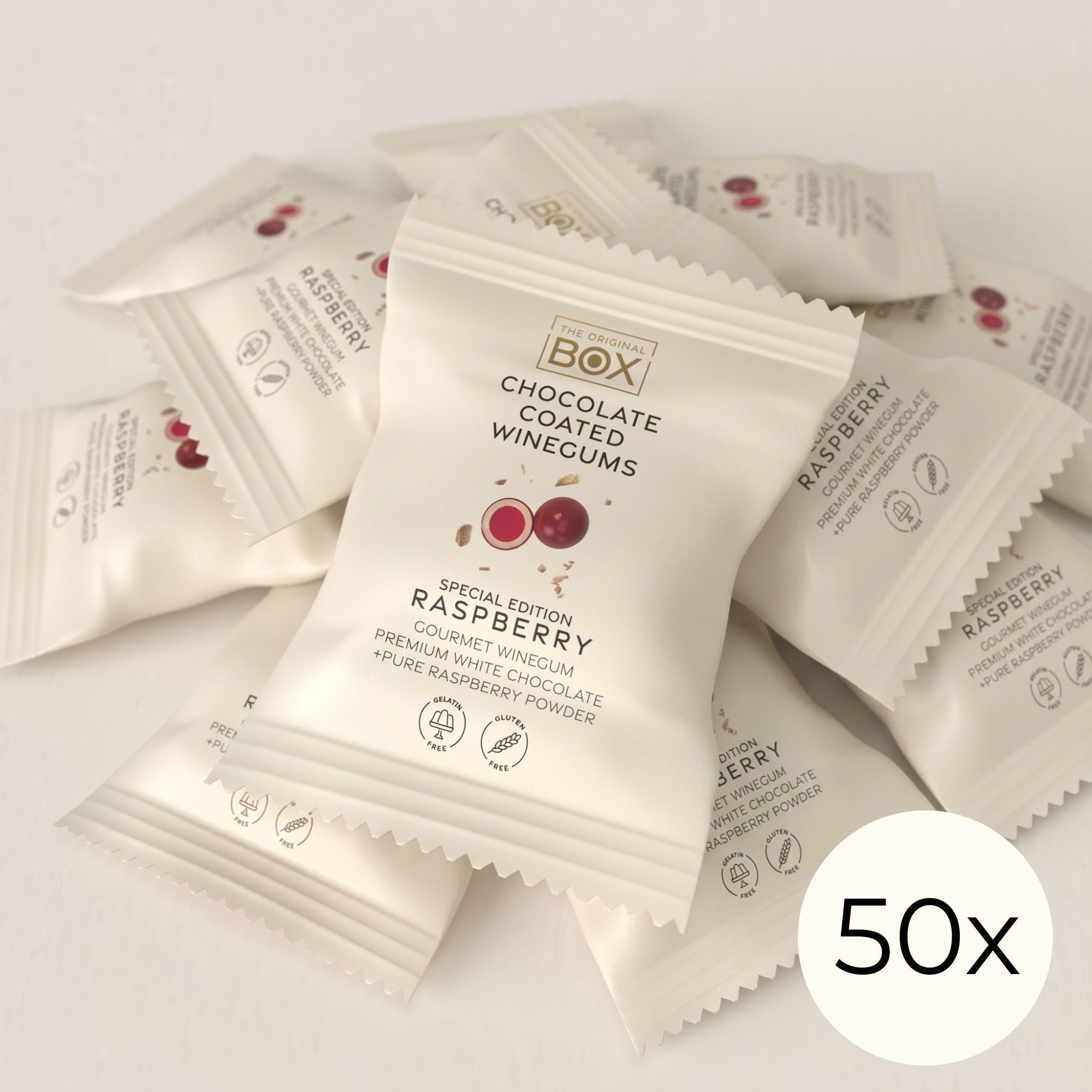 Raspberry — Two-Packs (50 Pcs)